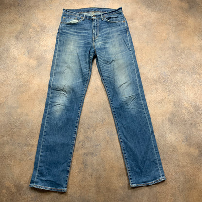 LEVI'S 751 Jeans W32 L34 Mens Regular Fit Straight Blue