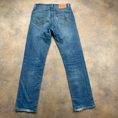 LEVI'S 751 Jeans W32 L34 Mens Regular Fit Straight Blue