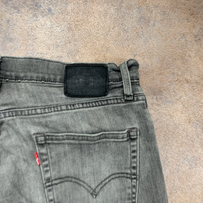 LEVI'S 511 Jeans W32 L31 Mens Slim Fit Grey