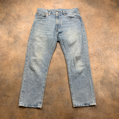 LEVI'S 551 Jeans W31 L27 Mens Regular Fit Straight Blue
