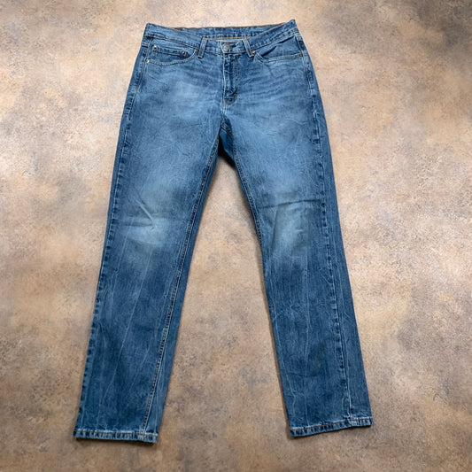 LEVI'S 541 Jeans W32 L31 Mens Slim Fit Tapered Blue