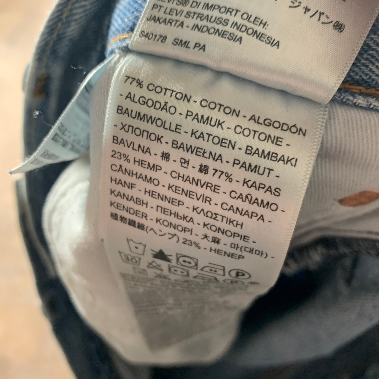 LEVI'S 551 Jeans W31 L27 Mens Regular Fit Straight Blue