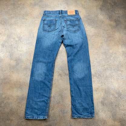 Vintage LEVI'S 751 Jeans W30 L33 Mens Regular Fit Straight Blue
