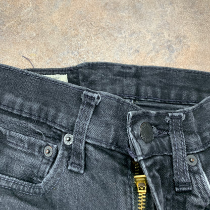 LEVI'S 519 Jeans W26 L29 Mens Skinny Fit Grey