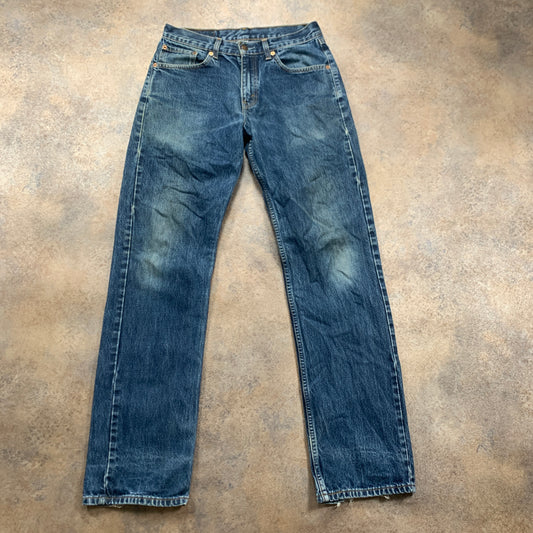 Vintage LEVI'S 753 Jeans W30 L33 Mens Regular Fit Straight Blue