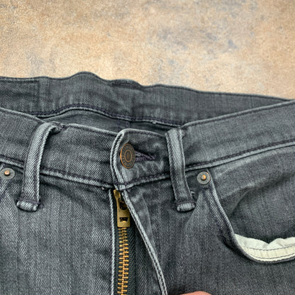 LEVI'S 519 Jeans W32 L26 Mens Skinny Fit Grey