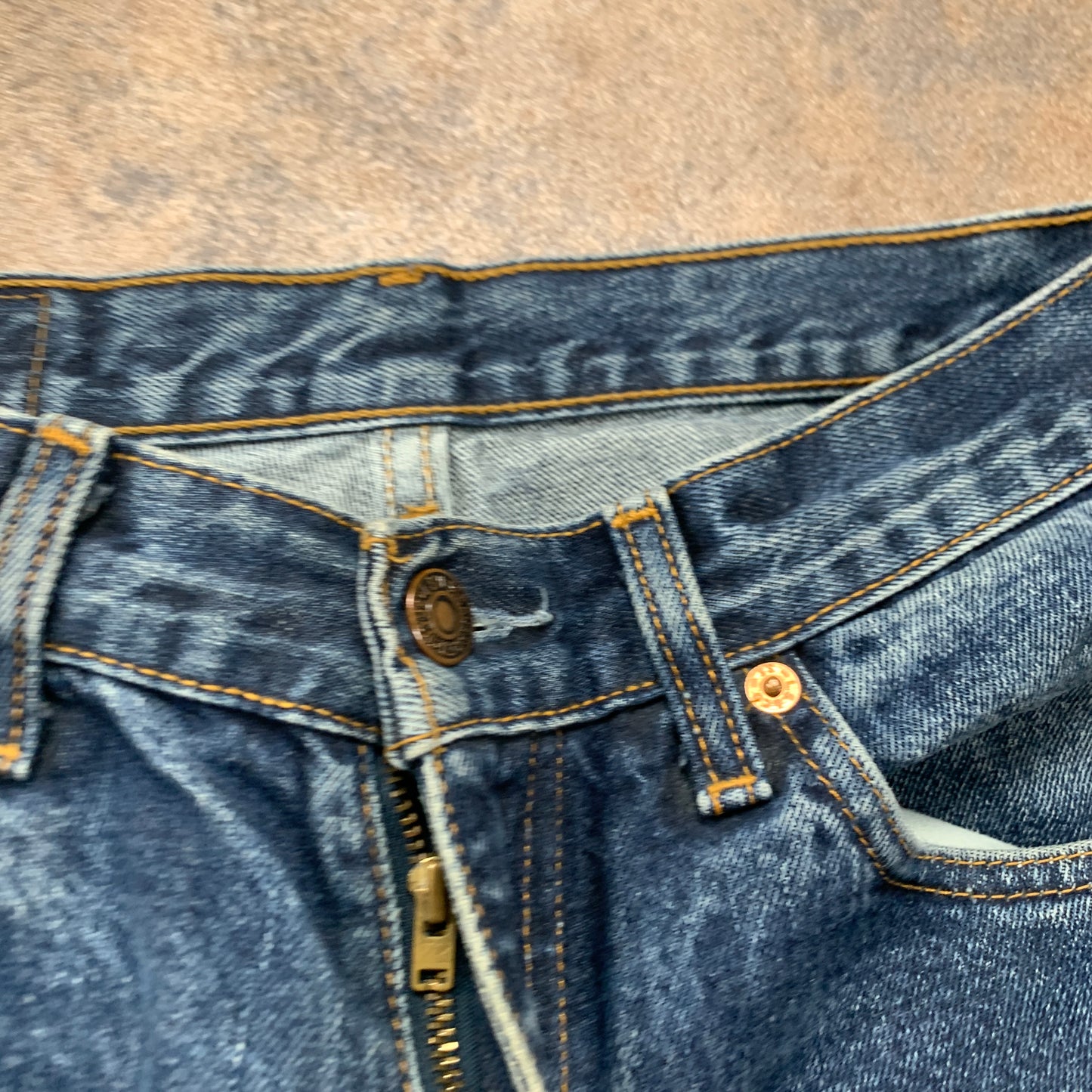 Vintage LEVI'S 753 Jeans W30 L33 Mens Regular Fit Straight Blue