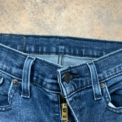 LEVI'S 519 Jeans W30 L29 Mens Skinny Fit Blue
