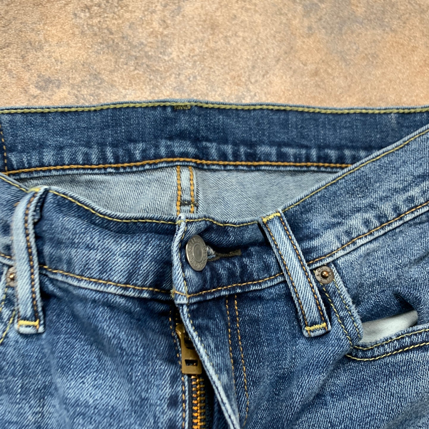 LEVI'S 513 Jeans W30 L31 Mens Slim Fit Blue