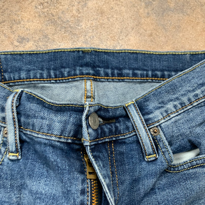 LEVI'S 513 Jeans W30 L31 Mens Slim Fit Blue