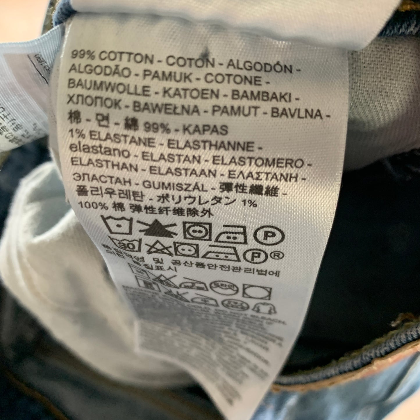 LEVI'S 513 Jeans W30 L31 Mens Slim Fit Blue
