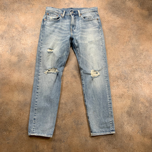 LEVI'S HI-BALL Jeans W32 L30 Mens Slim Fit Straight Blue