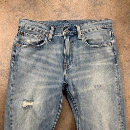 LEVI'S HI-BALL Jeans W32 L30 Mens Slim Fit Straight Blue