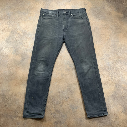 LEVI'S 522 Jeans W34 L30 Mens Slim Fit Tapered Grey