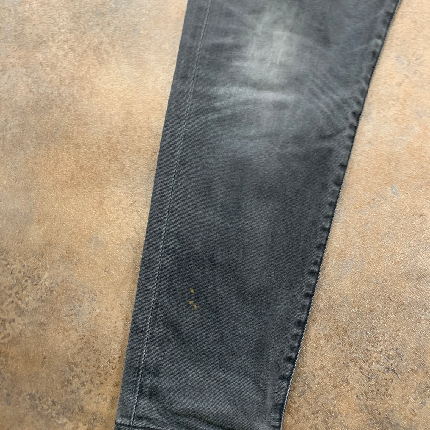 LEVI'S 522 Jeans W34 L30 Mens Slim Fit Tapered Grey