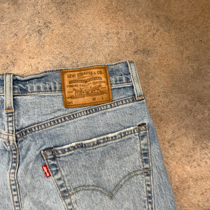 LEVI'S 502 Jeans W30 L28 Mens Slim Fit Tapered Blue