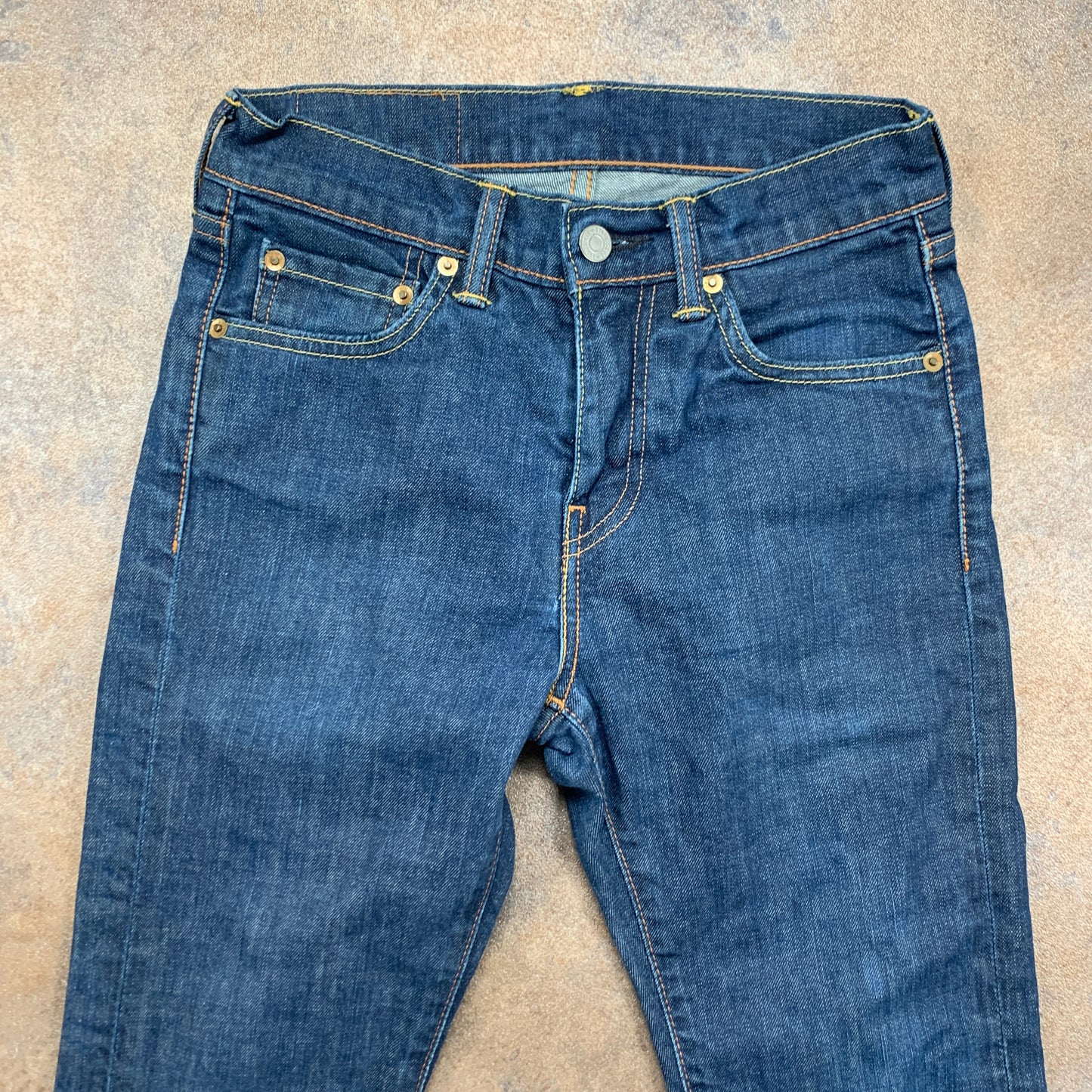 LEVI'S 510 Jeans W28 L32 Mens Skinny Fit Blue