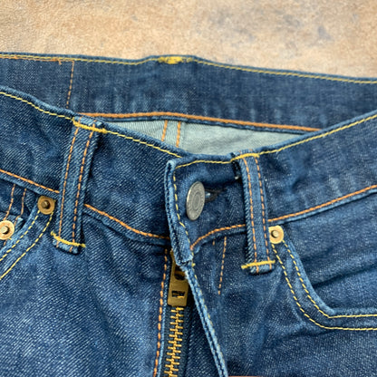 LEVI'S 510 Jeans W28 L32 Mens Skinny Fit Blue