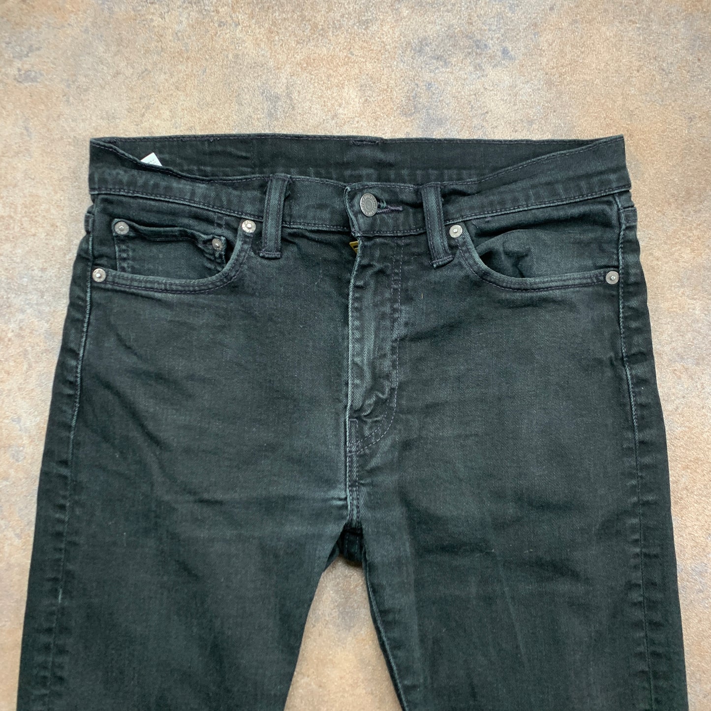 LEVI'S 510 Jeans W32 L31 Mens Skinny Fit Black
