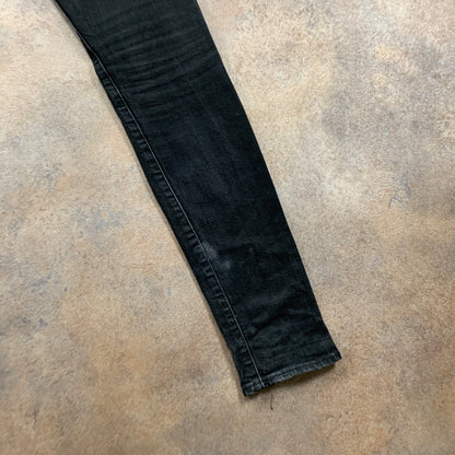 LEVI'S Skinny Tapered Jeans W34 L33 Mens Grey