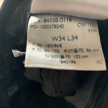 LEVI'S Skinny Tapered Jeans W34 L33 Mens Grey