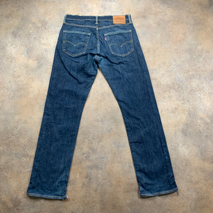 LEVI'S 504 Jeans W32 L31 Mens Regular Fit Straight Blue