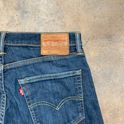 LEVI'S 504 Jeans W32 L31 Mens Regular Fit Straight Blue