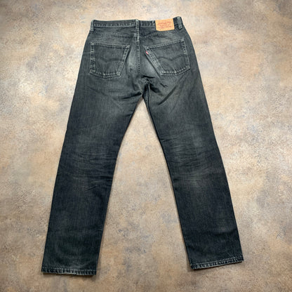 Vintage LEVI'S 501 Jeans W32 L31 Mens Regular Fit Straight Grey