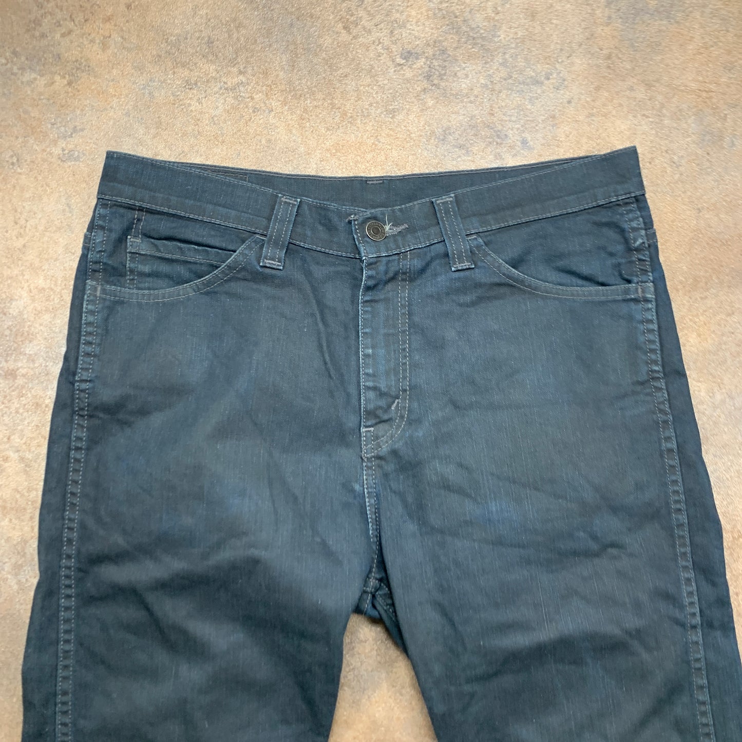 LEVI'S 508 Jeans W32 L34 Mens Slim Fit Straight Blue