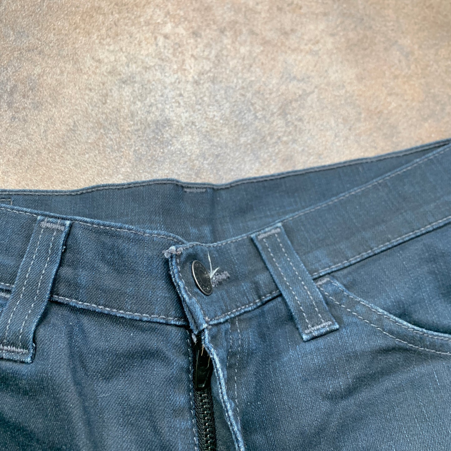 LEVI'S 508 Jeans W32 L34 Mens Slim Fit Straight Blue