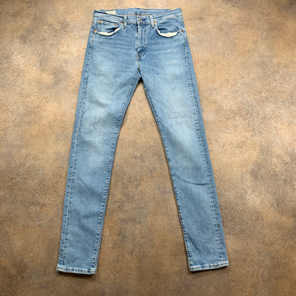 LEVI'S Skinny Tapered Jeans W32 L34 Mens Blue