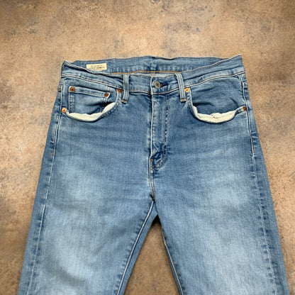 LEVI'S Skinny Tapered Jeans W32 L34 Mens Blue