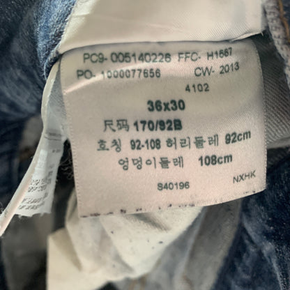 LEVI'S 514 Jeans W36 L28 Mens Regular Fit Straight Blue
