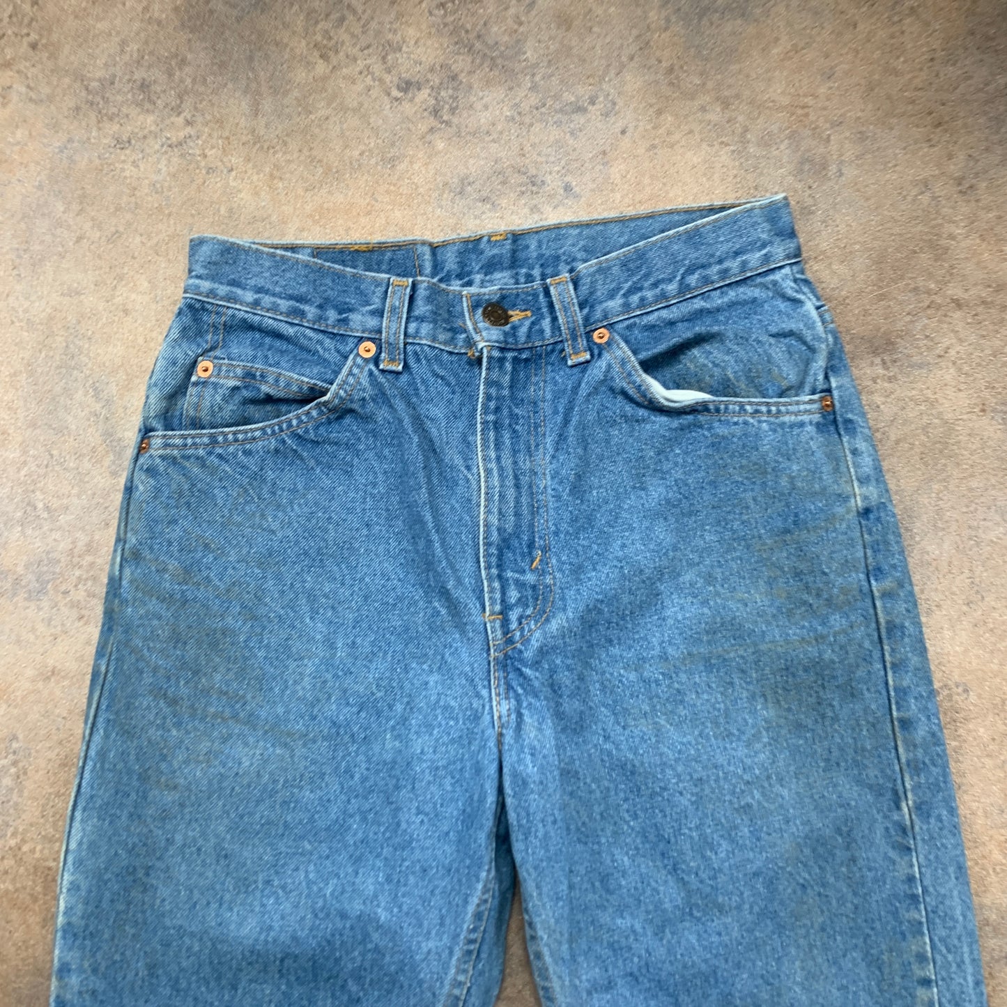 Vintage LEVI'S Jeans W30 L32 Mens Regular Fit Straight Blue 70s