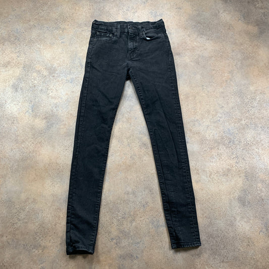 LEVI'S Skinny Tapered Jeans W28 L32 Mens Grey