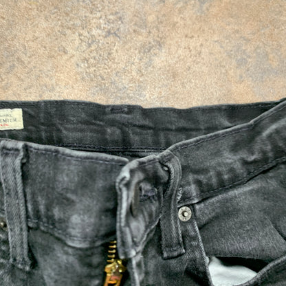 LEVI'S Skinny Tapered Jeans W28 L32 Mens Grey