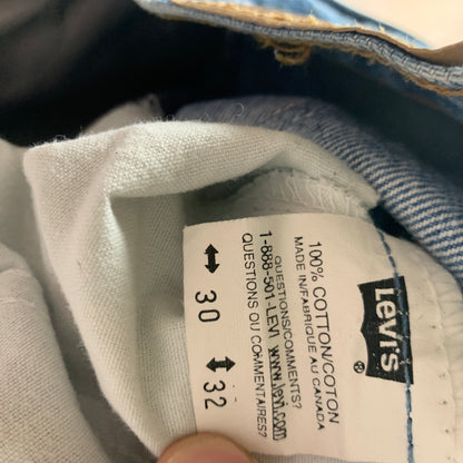 Vintage LEVI'S Jeans W30 L32 Mens Regular Fit Straight Blue 70s