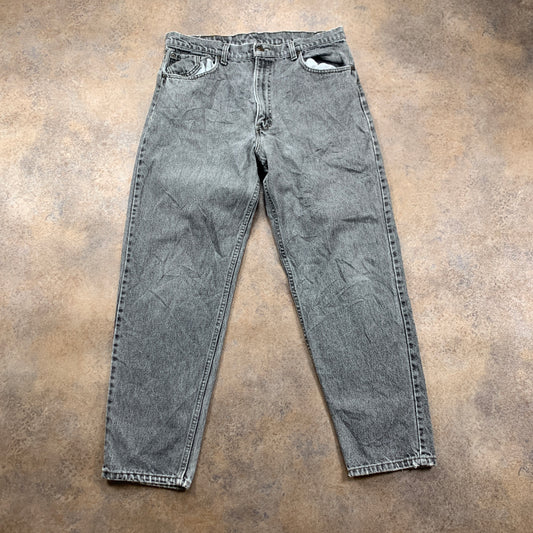 Vintage LEVI'S Jeans W36 L30 Mens Relaxed Fit Tapered Grey 90s