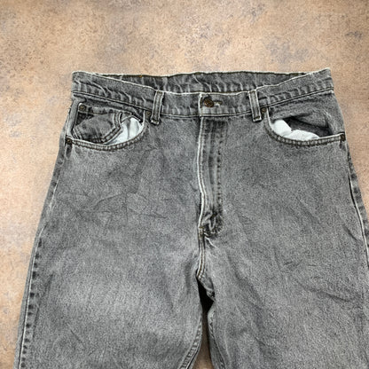 Vintage LEVI'S Jeans W36 L30 Mens Relaxed Fit Tapered Grey 90s