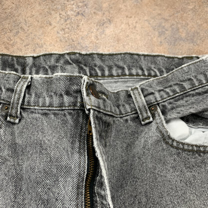 Vintage LEVI'S Jeans W36 L30 Mens Relaxed Fit Tapered Grey 90s