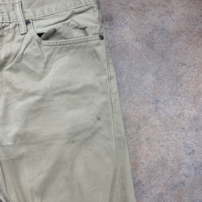 LEVI'S 510 Jeans W34 L29 Mens Skinny Fit Beige