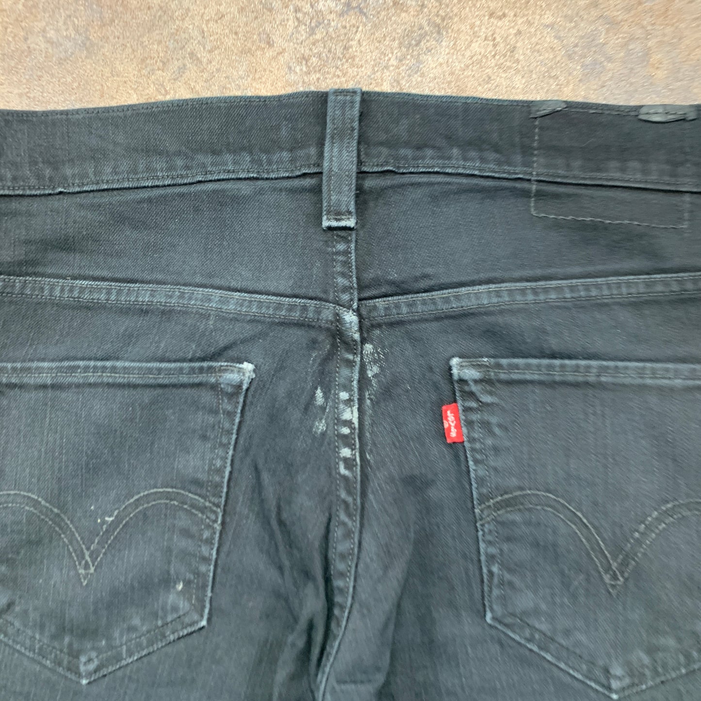 LEVI'S 511 Jeans W29 L32 Mens Slim Fit Black