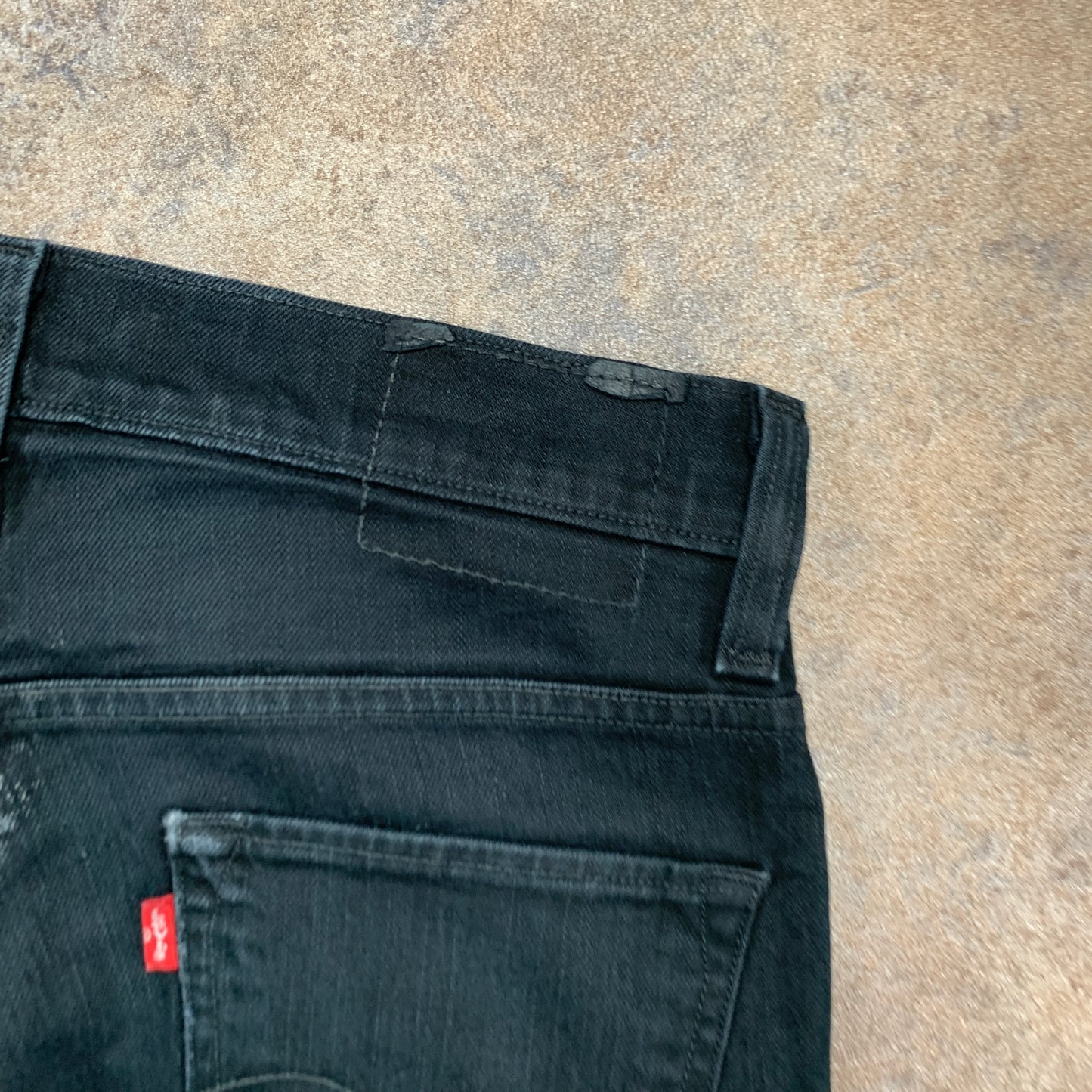 LEVI'S 511 Jeans W29 L32 Mens Slim Fit Black