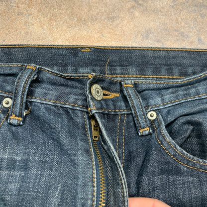 LEVI'S 505 Jeans W32 L31 Mens Regular Fit Straight Blue
