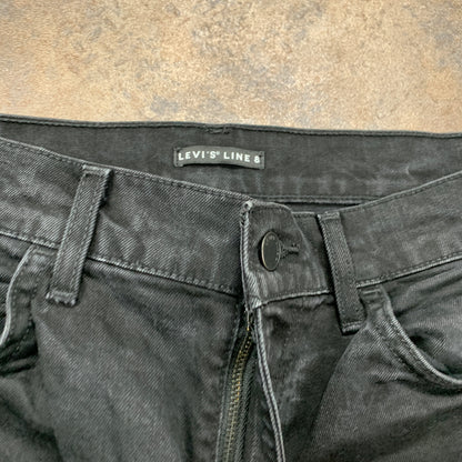 LEVI'S Line 8 Jeans W34 L33 Mens Slim Fit Grey