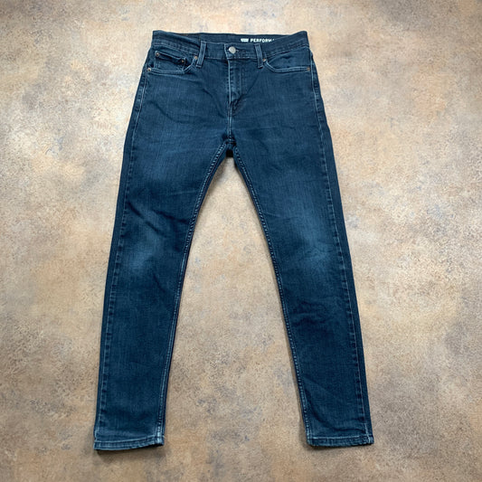 LEVI'S 512 Jeans W29 L28 Mens Slim Fit Tapered Blue