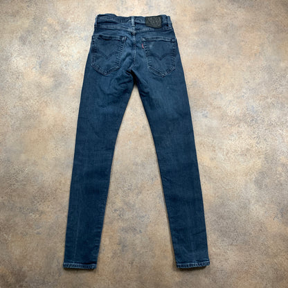 LEVI'S Skinny Tapered Jeans W28 L31 Mens Blue