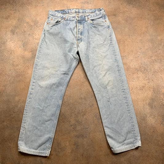 Vintage LEVI'S 517 Jeans W36 L30 Mens Regular Fit Straight Blue