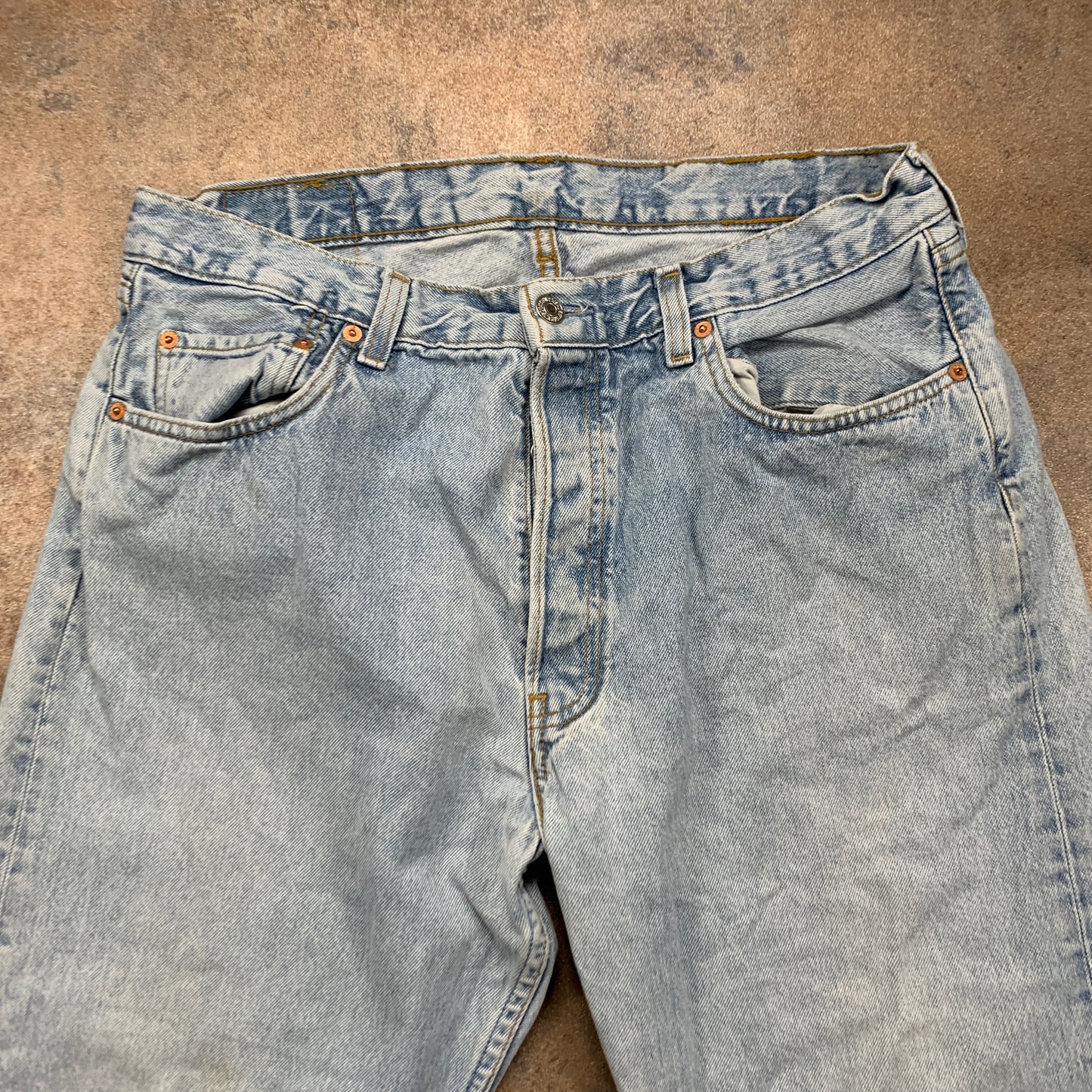 Vintage LEVI'S 517 Jeans W36 L30 Mens Regular Fit Straight Blue