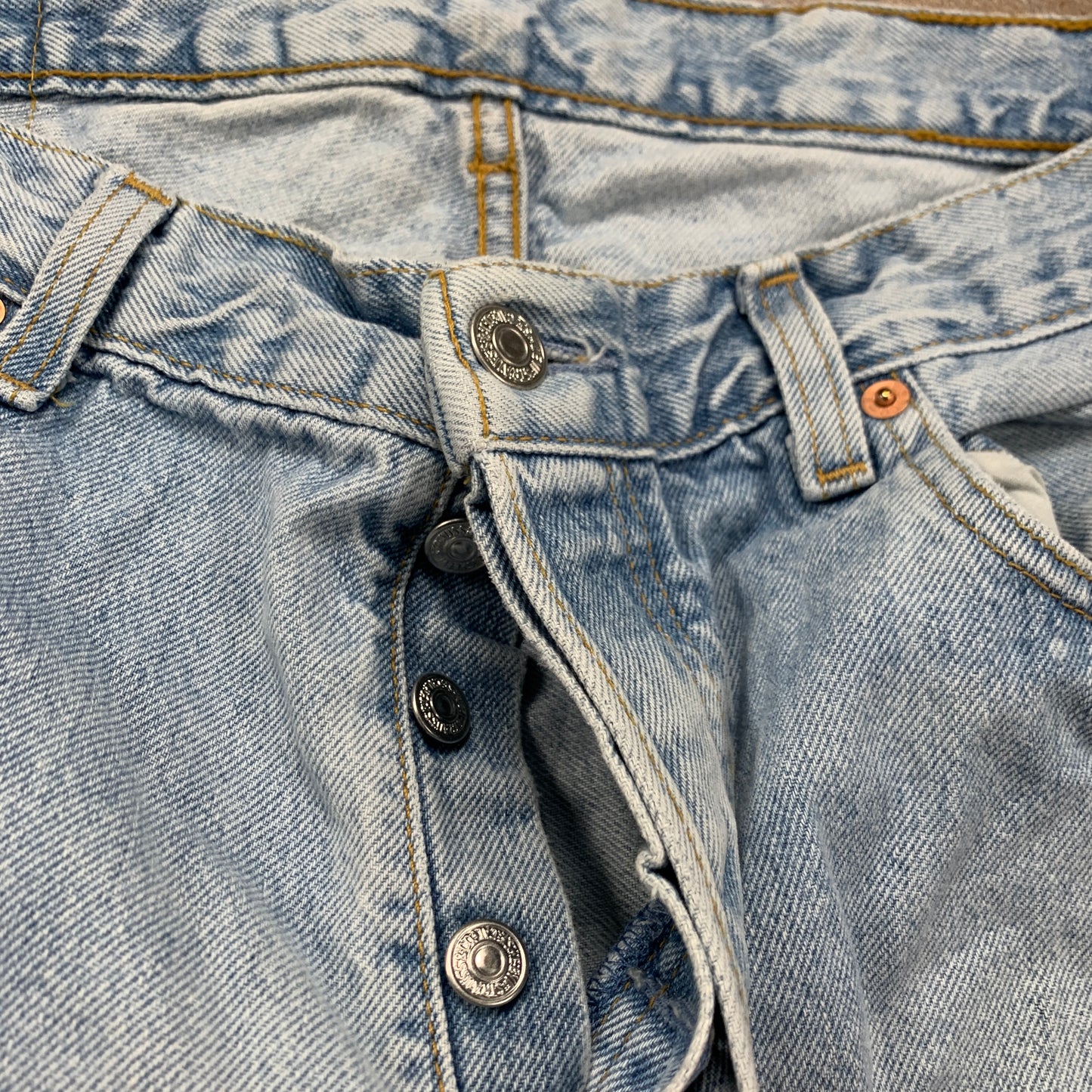 Vintage LEVI'S 517 Jeans W36 L30 Mens Regular Fit Straight Blue